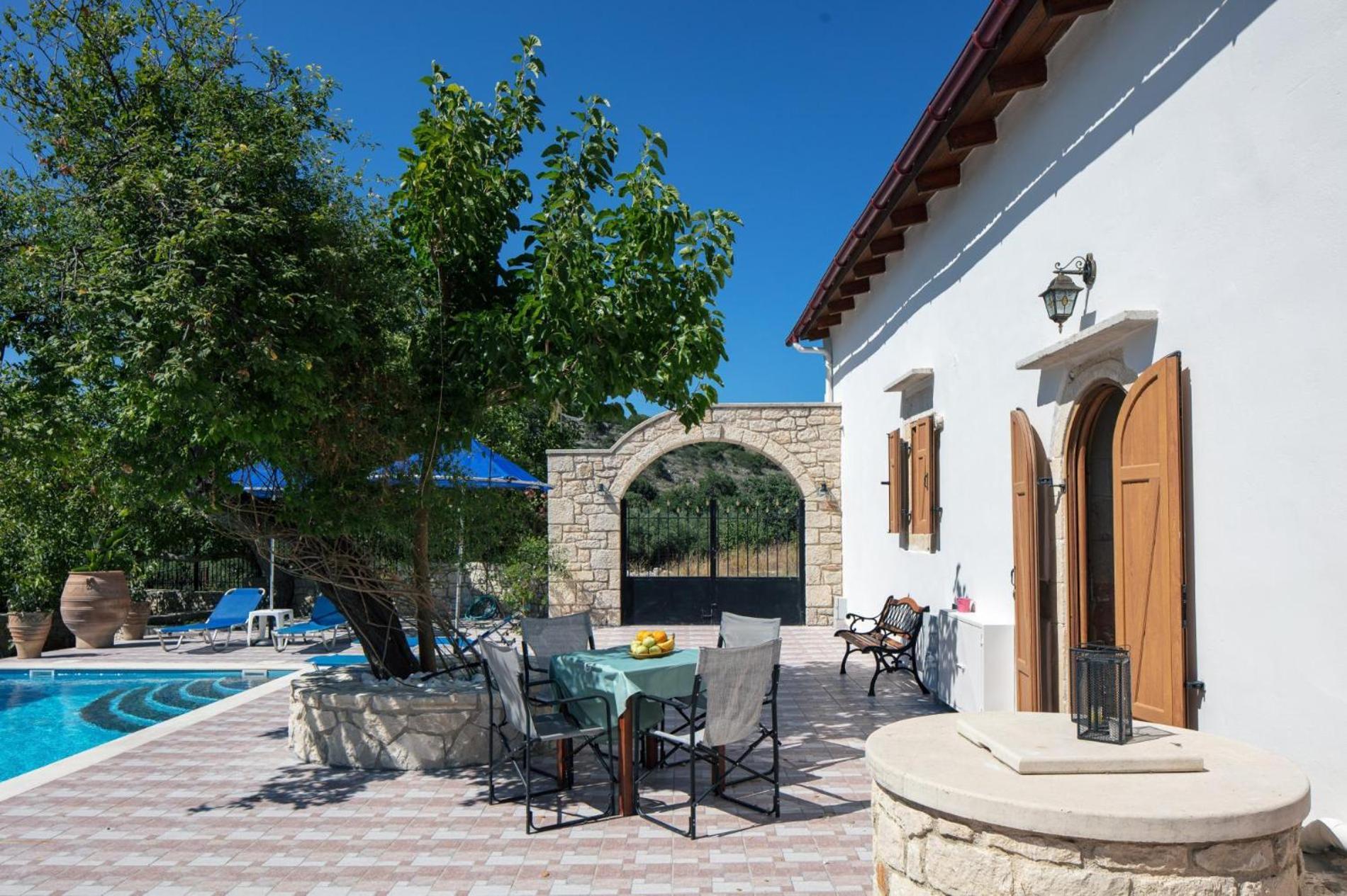 Silver Gem Villa With Private Pool Gerani Chanion Exterior foto